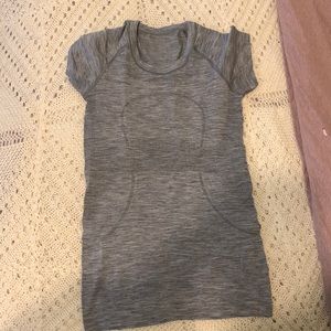 Grey lulu shirt